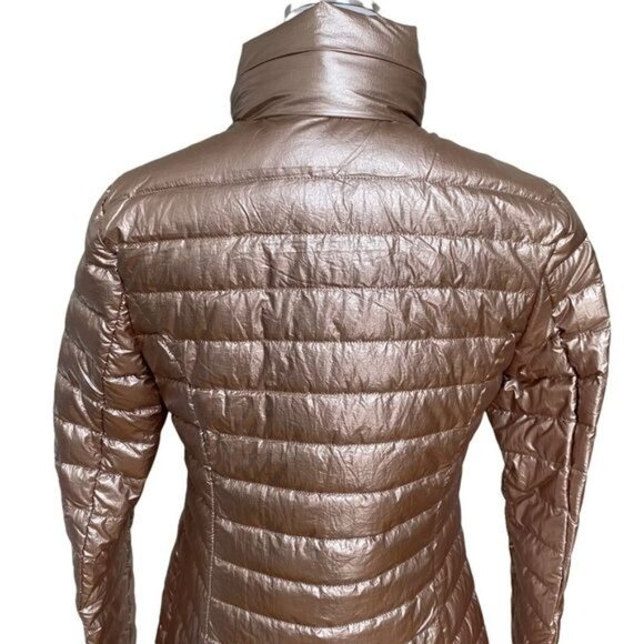 Kate Spade Packable Puffer Jacket in Glittering Rose Size XS NWT - Picture 10 of 16